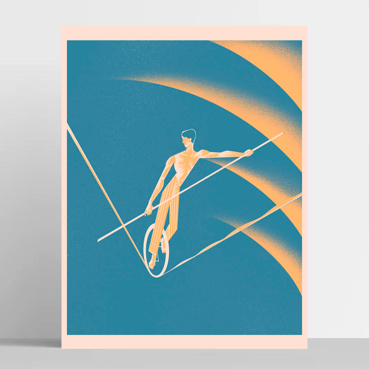Equilibrist | Buy Canvas & Poster Art Online