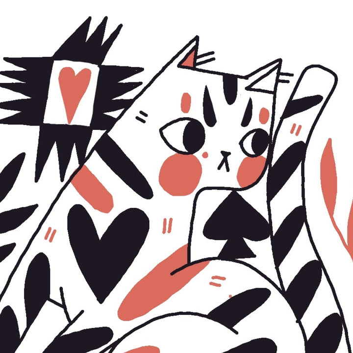 lady-cat | Buy Canvas & Poster Art Online
