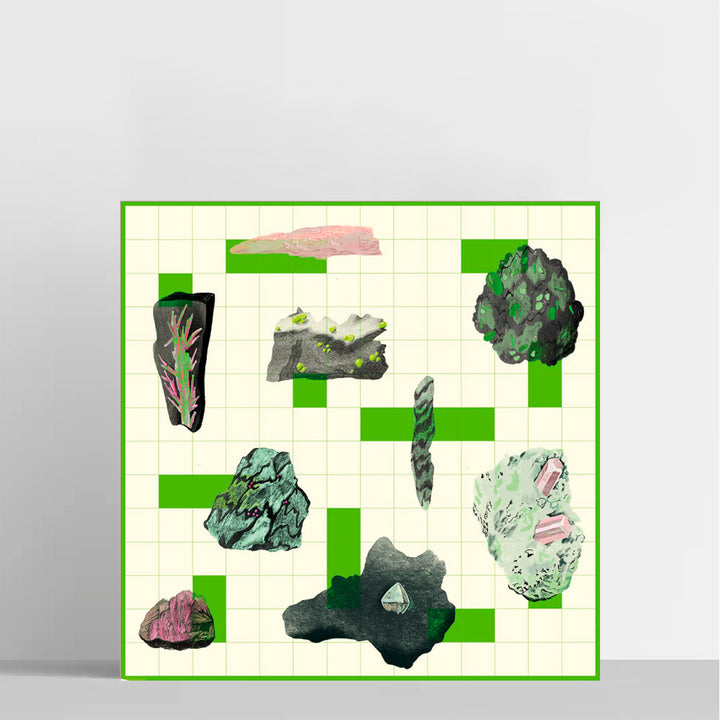 The gemstone grid | Buy Canvas & Poster Art Online
